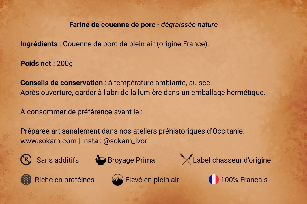 Farine de couenne de porc – Image 3