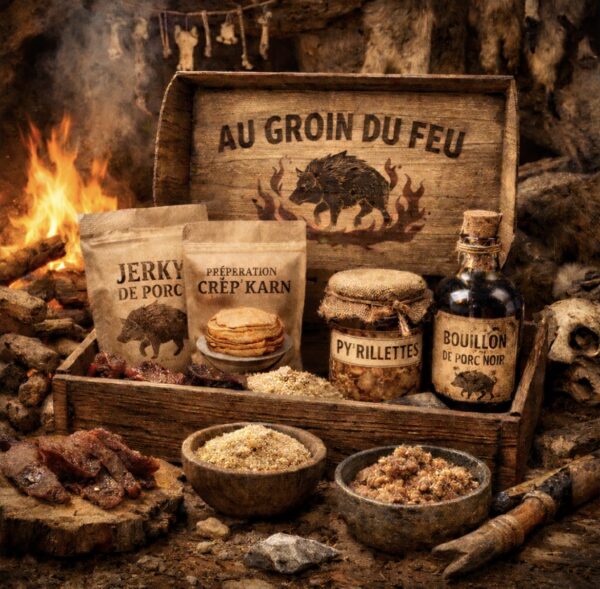 BOX « Au groin du feu »