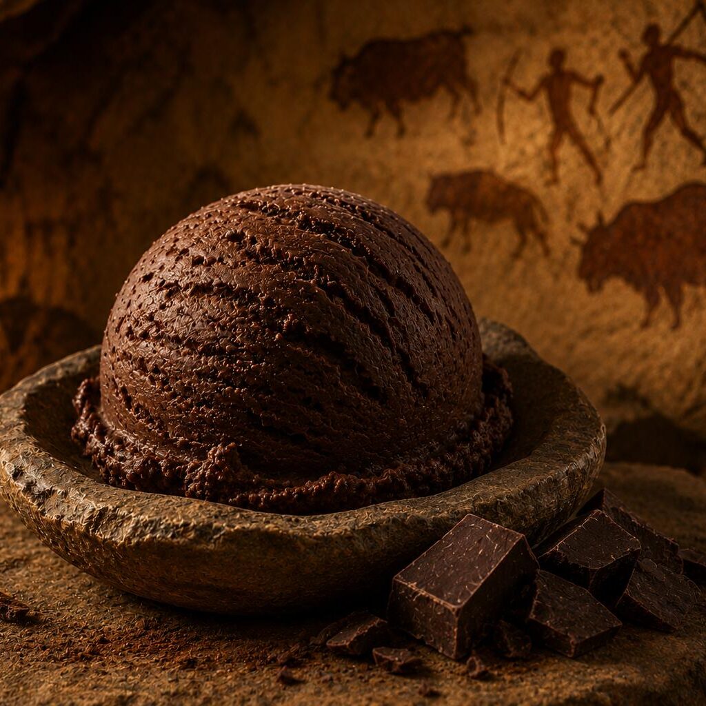 Glace Carnivore au chocolat noir